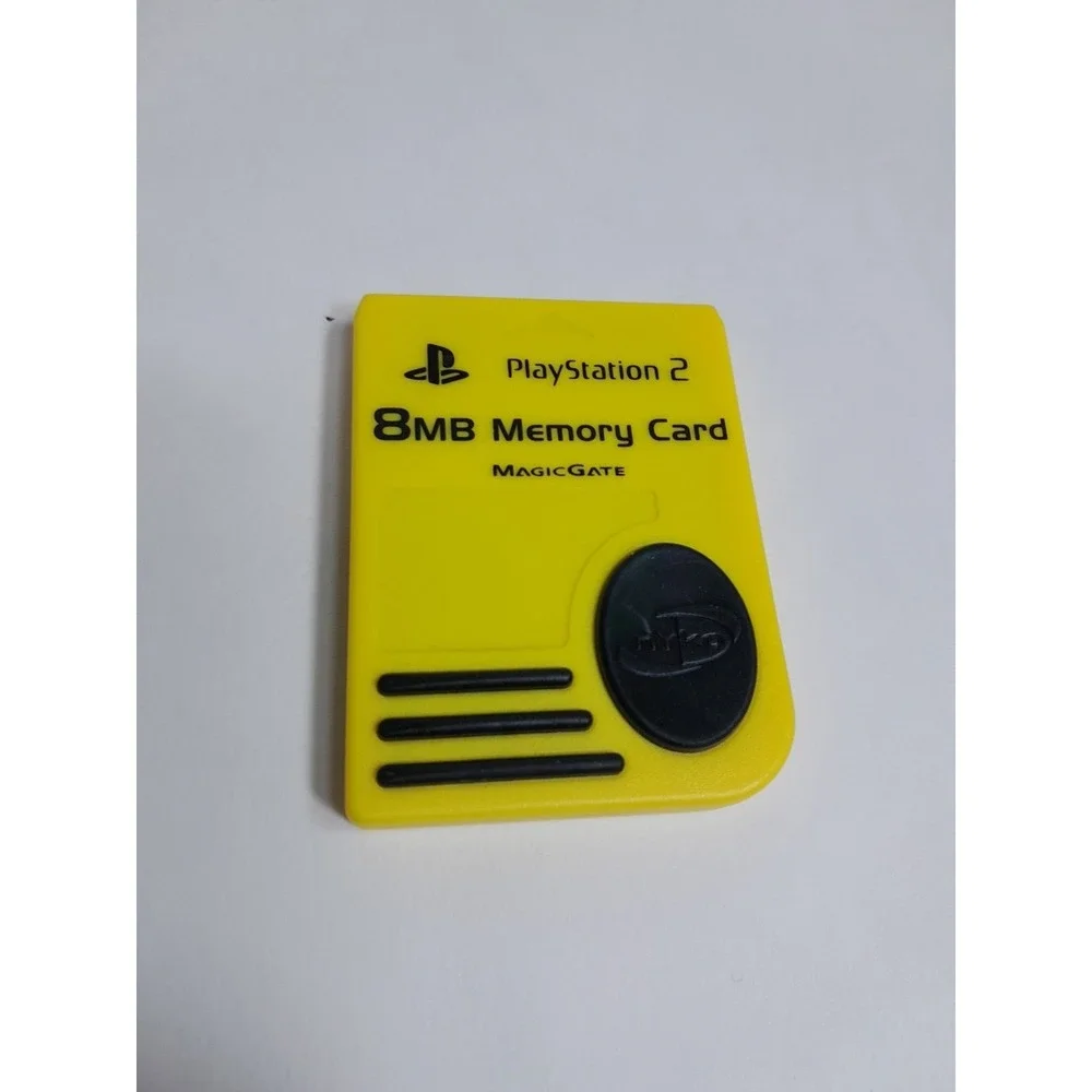 Official Sony Playstation 2 PS2 Memory Card 8 MB Magic Gate Nyko AUTHENTIC